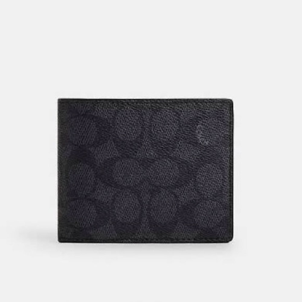 Coach Wallet Boxed 3 in 1 Wallet Gift Set in Signature Canvas - Picture 3 of 7